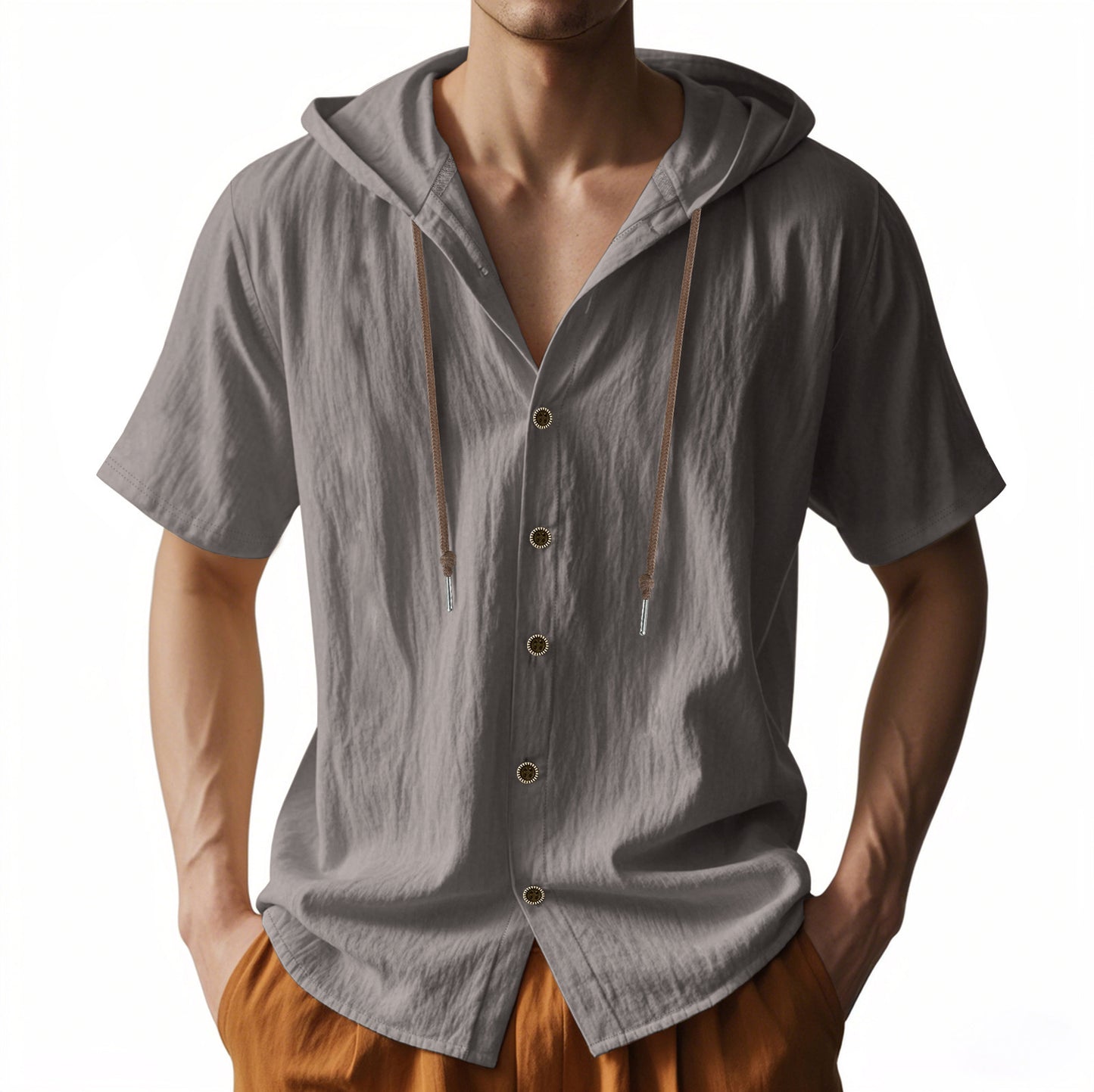 Cross-Border Amazon American Summer Men's Thin Breathable