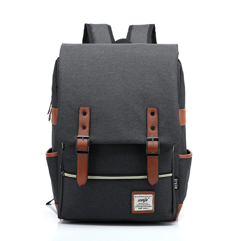 2026 New Style School Bag Korean Style Oxford Cloth Backpack Nylon Travel Bag Women's Outdoor Backpack Casual Men's Canvas