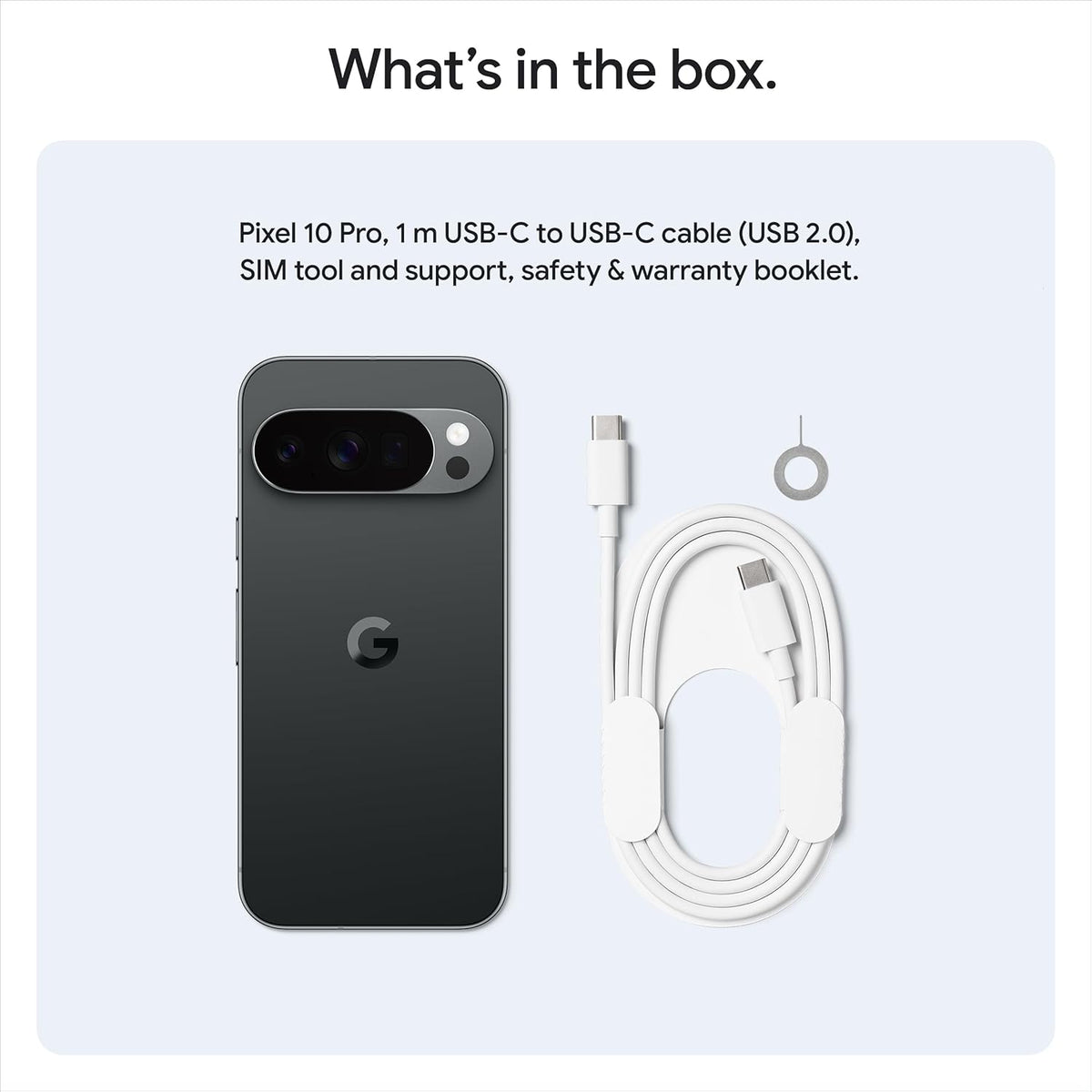 Google Pixel 10 Pro (128GB+16GB, Obsidian)