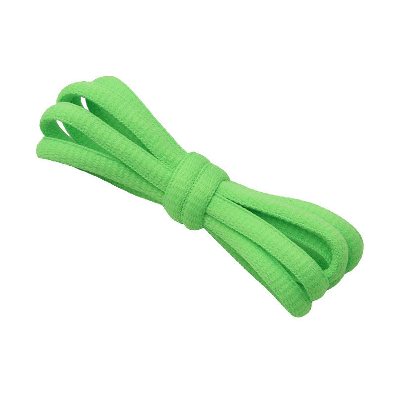 Kurojin Polyester Semi-Circular Shoelaces 6mm Wide Casual Shoes Sneakers Sports Shoes Canvas Shoes Tensile Strength 50N
