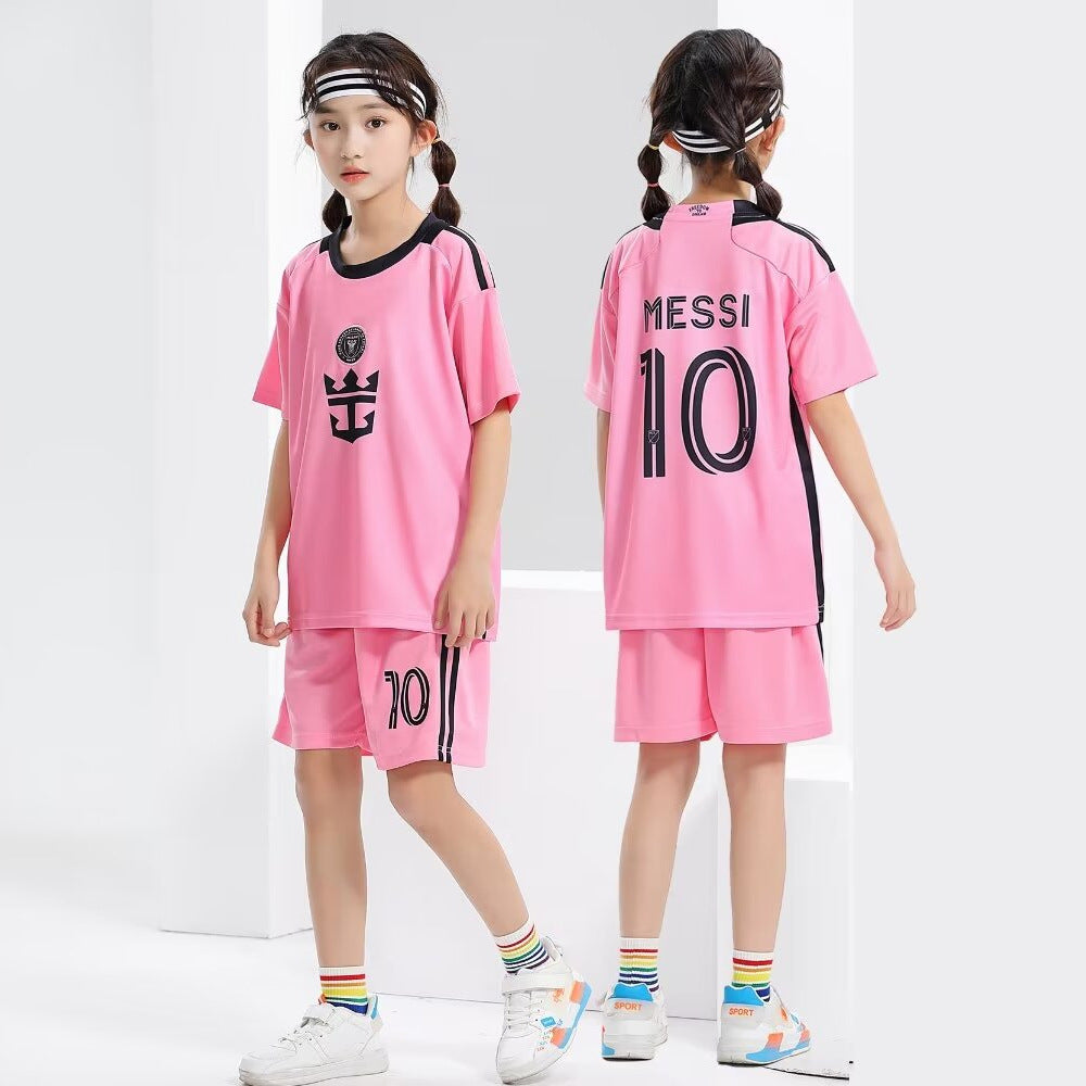 Football uniforms suit children's baby children's clothing jerseys boys and girls primary school students football training class team uniforms kindergarten