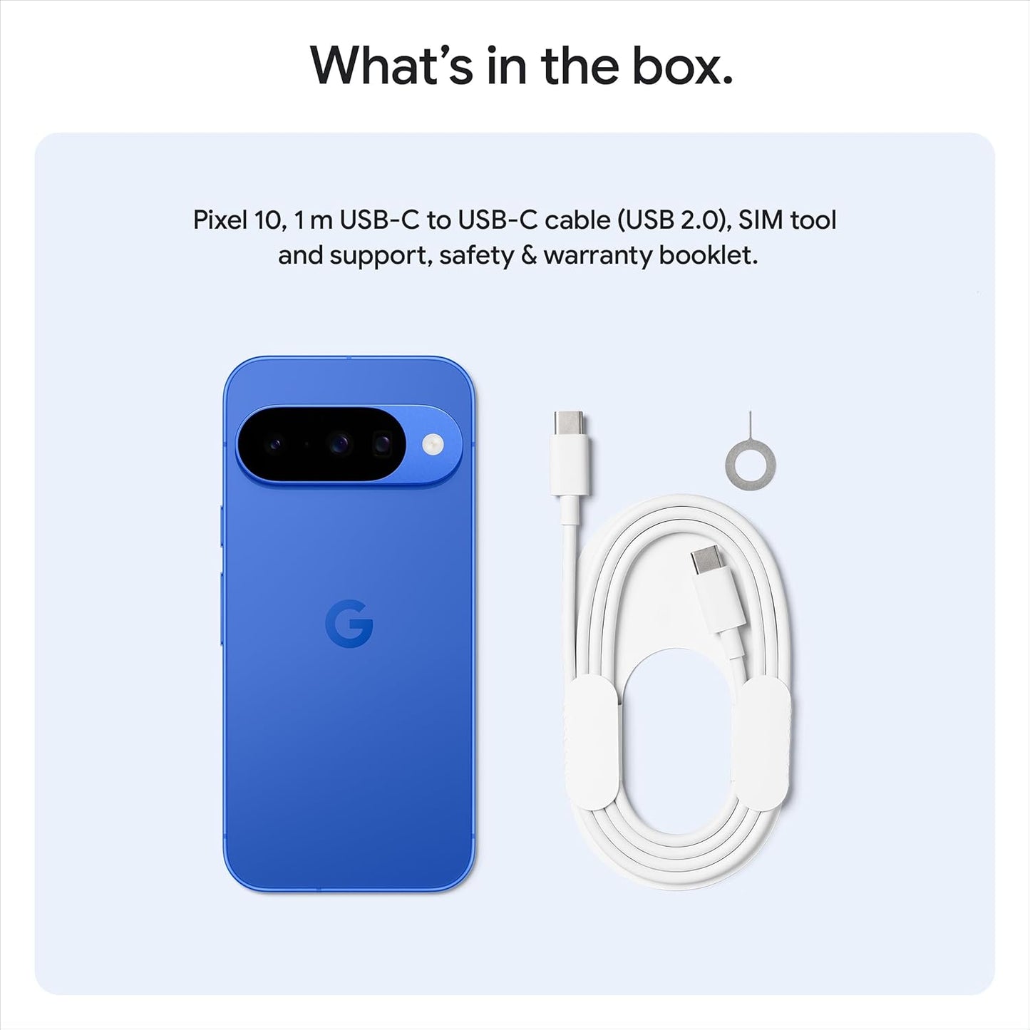 Google Pixel 10 (128GB+12GB, Frost)