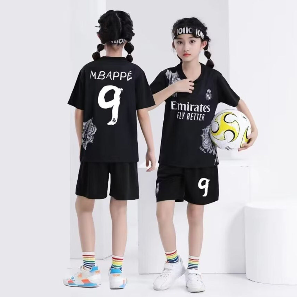 Football uniforms suit children's baby children's clothing jerseys boys and girls primary school students football training class team uniforms kindergarten
