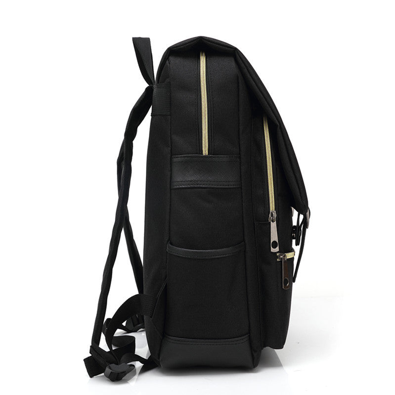 2026 New Style School Bag Korean Style Oxford Cloth Backpack Nylon Travel Bag Women's Outdoor Backpack Casual Men's Canvas