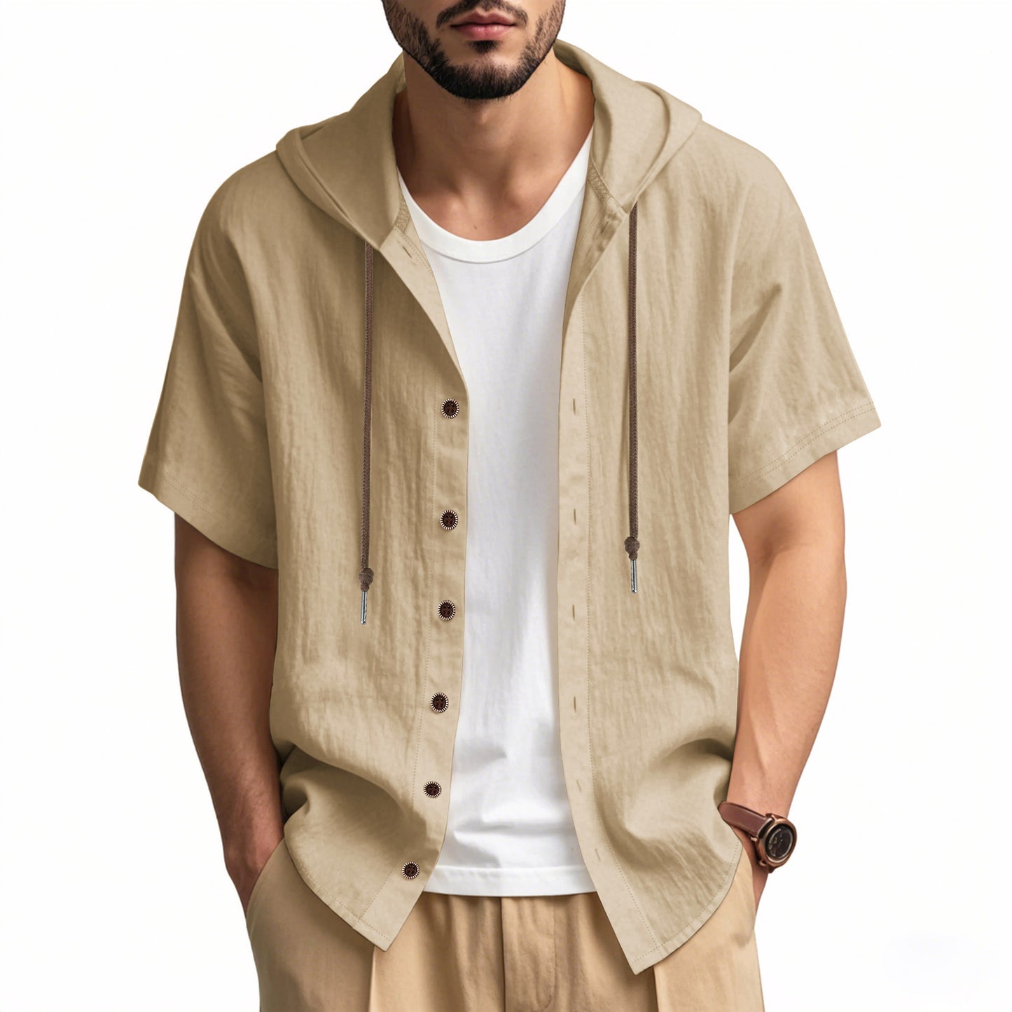 Cross-Border Amazon American Summer Men's Thin Breathable