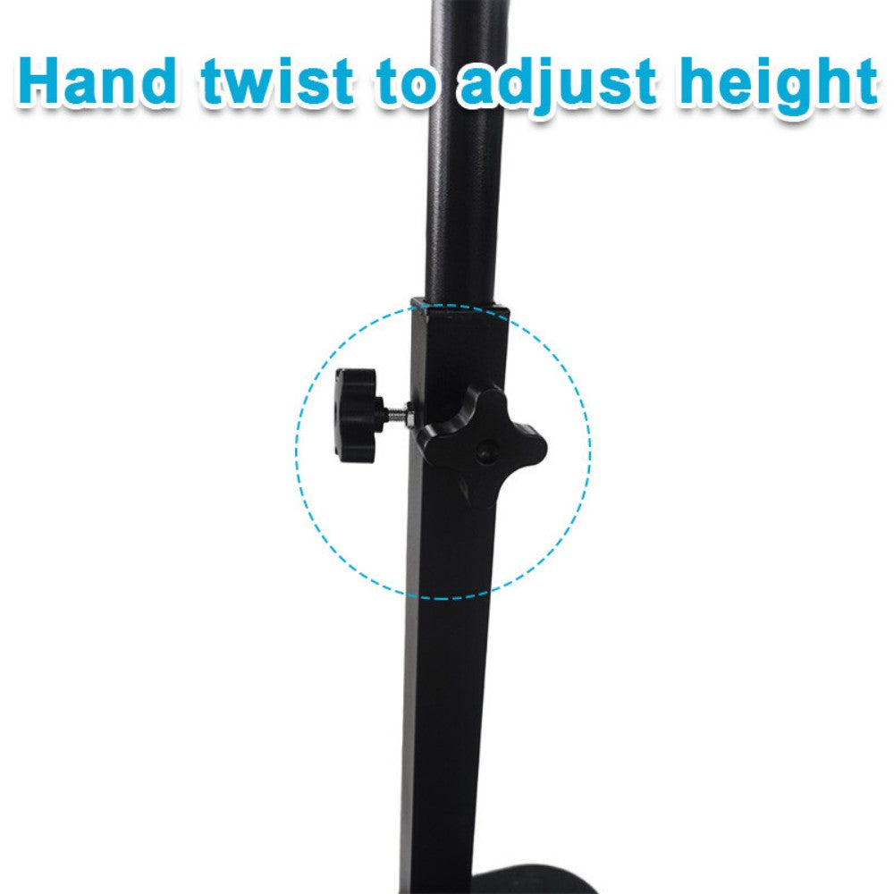 Adjustable C-Shaped Sofa Side End Table Coffee Laptop Table Bedroom Living Room