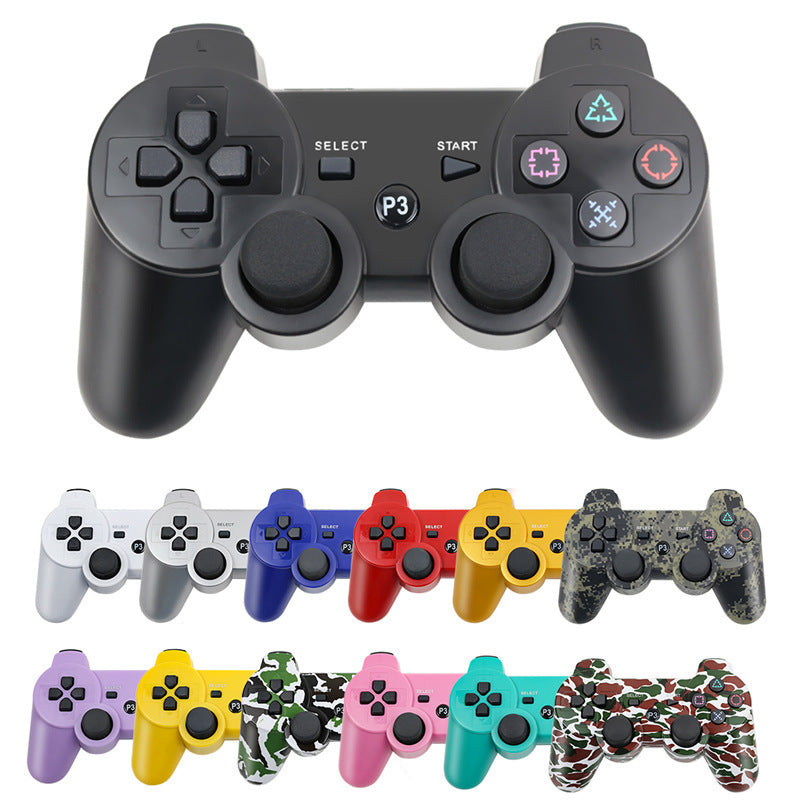 In-Stock Ps3 Game Controller Ps3 Bluetooth Wireless Controller Ps3 Controller with Motor Vibration with Packaging and Wiring