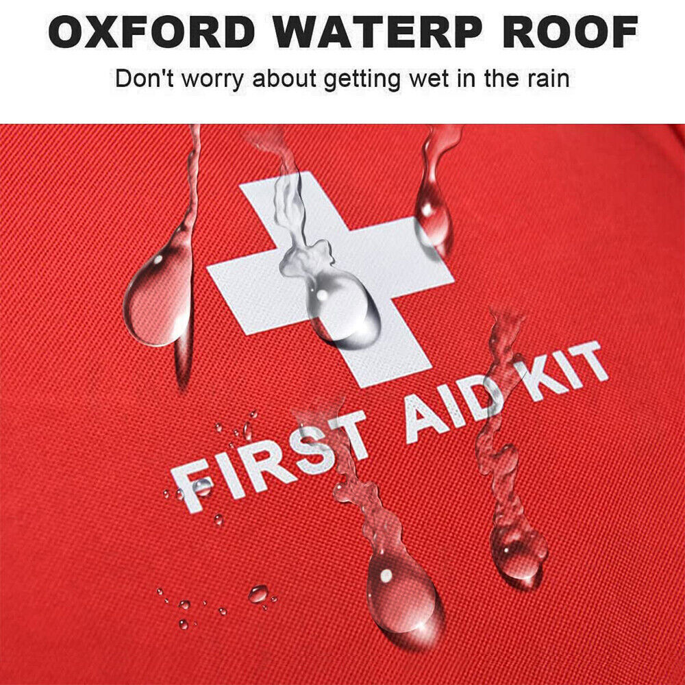 391pcs First Aid Kit Medical Emergency Travel Home Car Taxi Work 1ST Aid Bag
