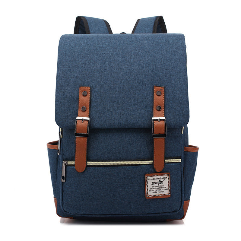 2026 New Style School Bag Korean Style Oxford Cloth Backpack Nylon Travel Bag Women's Outdoor Backpack Casual Men's Canvas