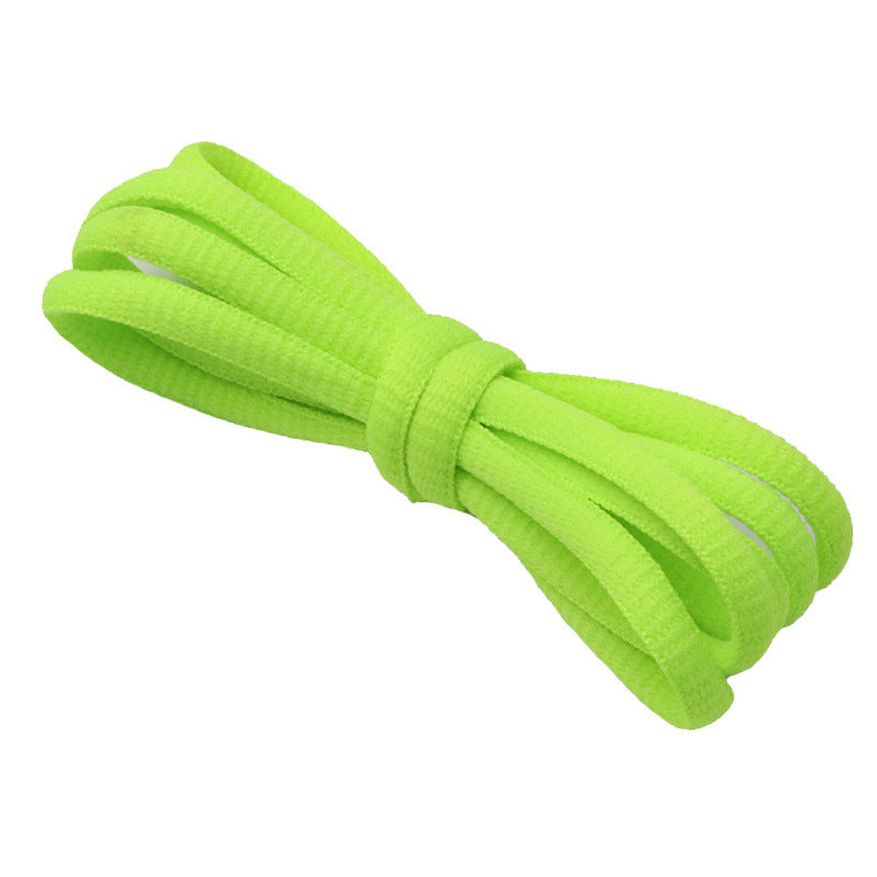 Kurojin Polyester Semi-Circular Shoelaces 6mm Wide Casual Shoes Sneakers Sports Shoes Canvas Shoes Tensile Strength 50N