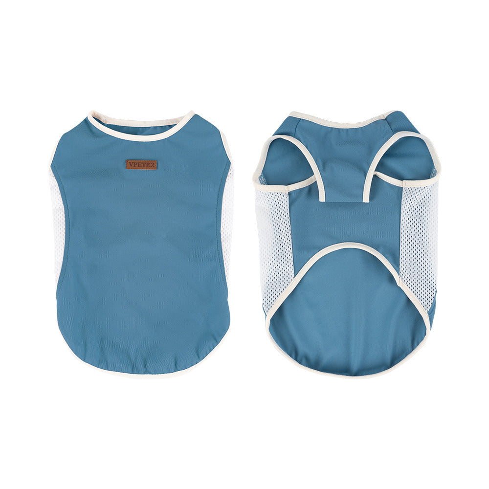 Dog Sun Protection Clothing Spring and Summer Mesh Breathable