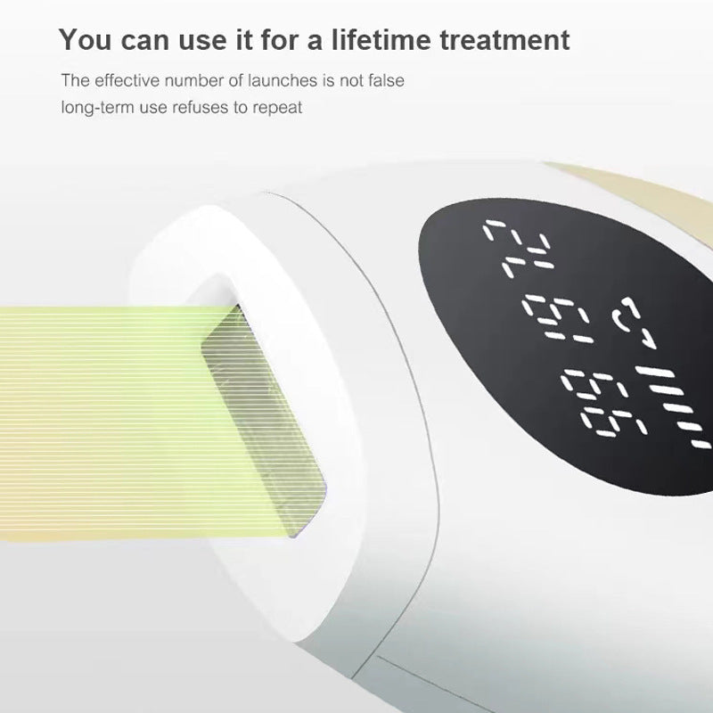 Portable Electric Hair Removal Instrument for Home Use, Whole Body Painless Skin Rejuvenation Laser Hair Removal