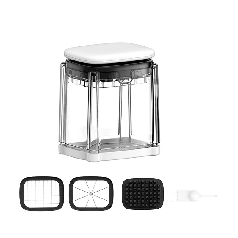 Multi-Function Vegetable Chopper, Home Press-Type Slicer, Shredder, Dicer, Food-Grade ABS Kitchen Prep Tool