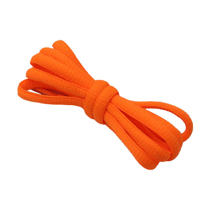 Kurojin Polyester Semi-Circular Shoelaces 6mm Wide Casual Shoes Sneakers Sports Shoes Canvas Shoes Tensile Strength 50N