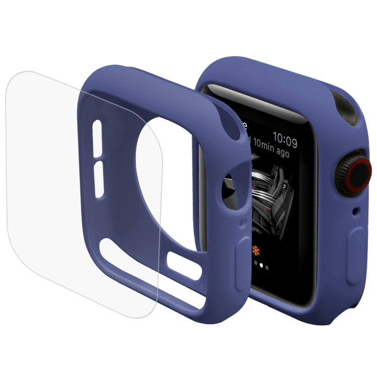 ENKAY Hat-Prince 2 in 1 TPU Semi-clad Protective Shell + 3D Full Screen PET Curved Heat Bending HD Screen Protector For Apple Watch Series 6 / 5 / 4 / Watch SE 44mm, For Apple Watch Series 6 / 5 / 4 / Watch SE 44mm