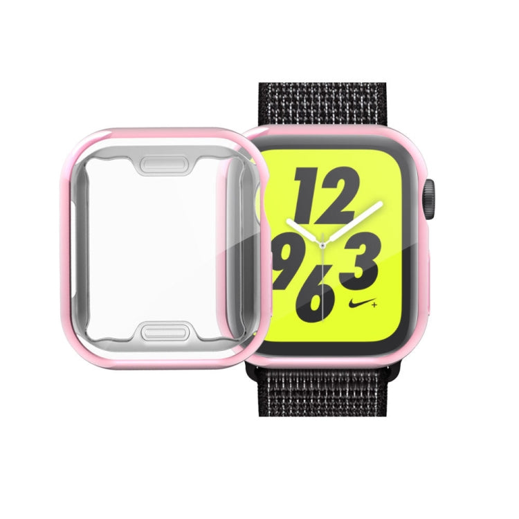 Full Coverage Plating TPU Case For Apple Watch Series 6 / 5 / 4 / Watch SE 40mm, For Apple Watch Series 6 / 5 / 4 / Watch SE 40mm, For Series 5 & 4 40mm
