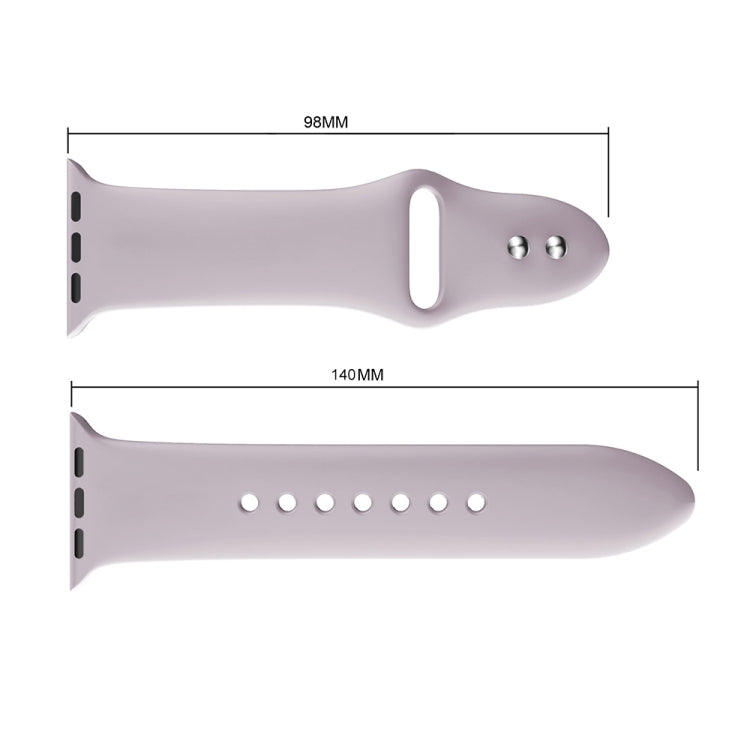 Double Rivets Silicone Watch Band for Apple Watch Series 3 & 2 & 1 42mm, Apple Watch 42mm