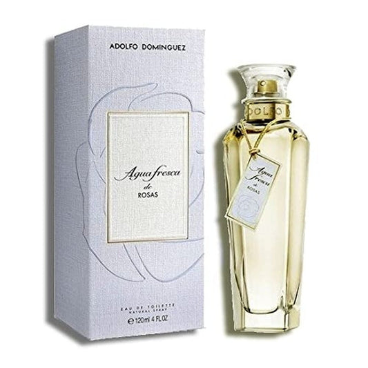 Adolfo Dominguez Agua Fresca de Rosas Eau De Toilette 120ml Spray