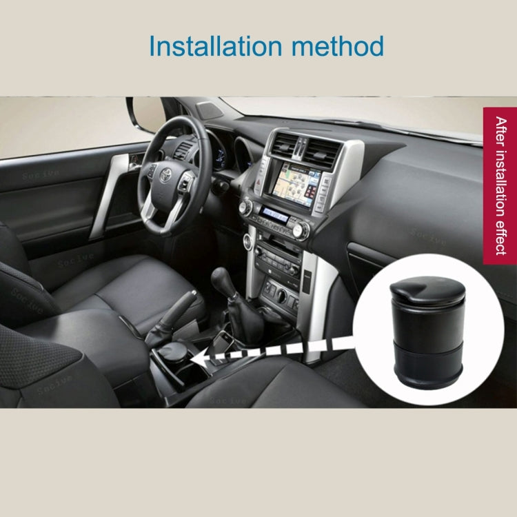 KANEED Universal Detachable Car Cigarette Ashtray for Most Car Cup Holder, Car Cigarette Ashtray
