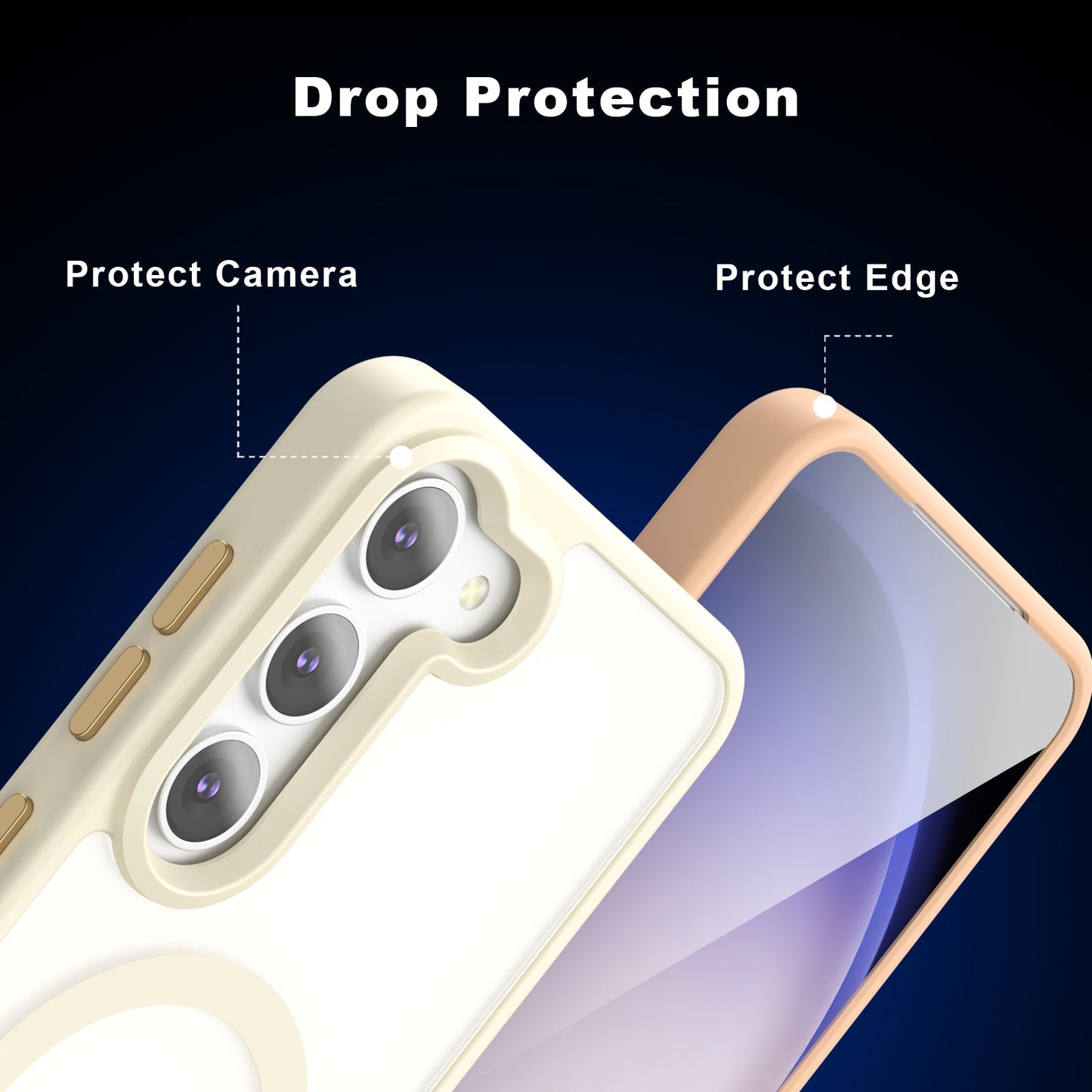 Galaxy S23 Plus Smooth Touch Waterproof MagSafe Ultra Hybrid phone case