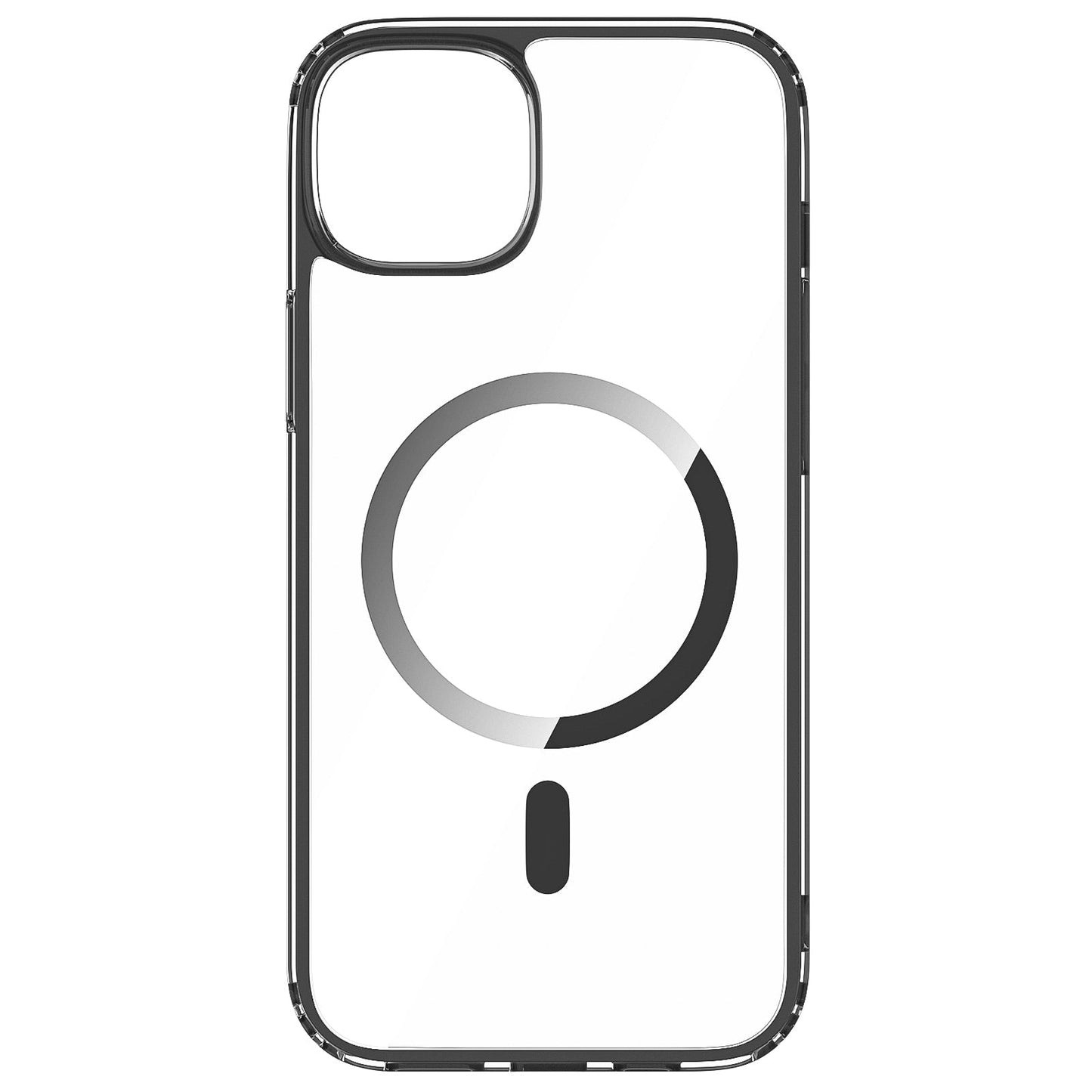 iPhone 15 Crystal Clear Magnetic Slim-Fit Protective Case with MagSafe for Wireless Charging
