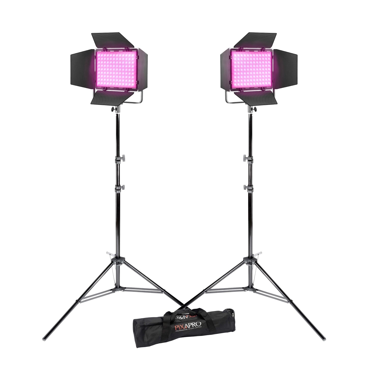 Litemons LP400R RGB LED Continuous Lighting Panel Twin Kit