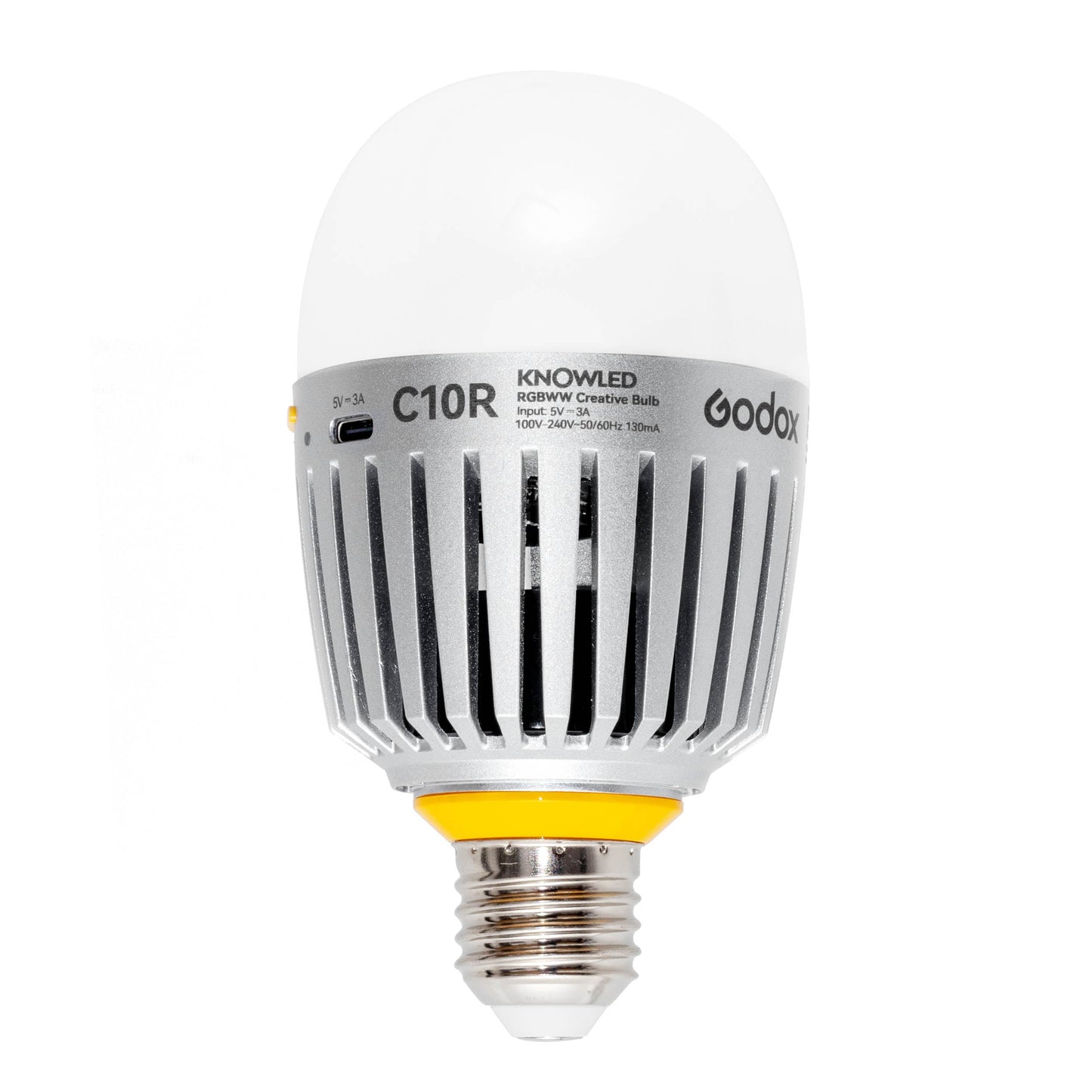 KNOWLED C10R E27 RGBWW Creative Practical Lighting Bulb