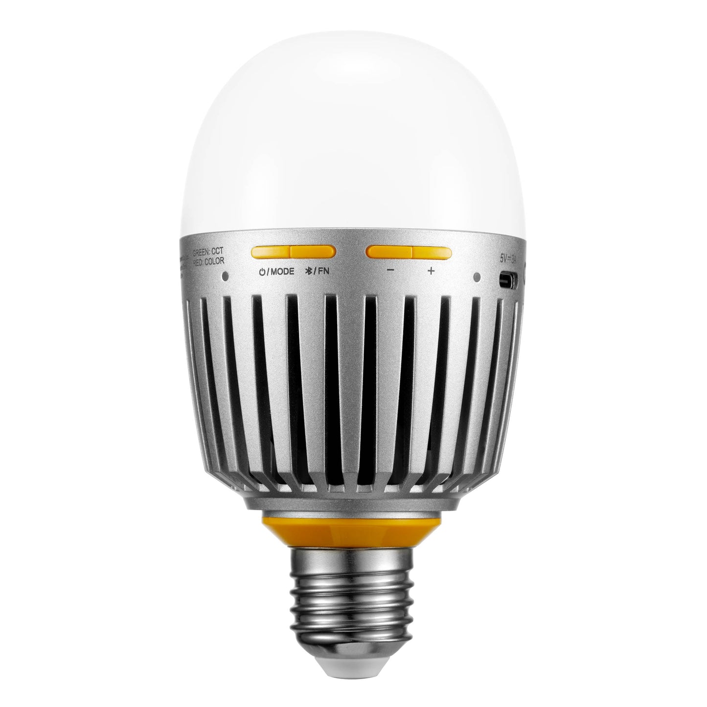 KNOWLED C10R K8 E27 RGBWW Creative Bulb 8-Light Kit for Practical Set Lighting