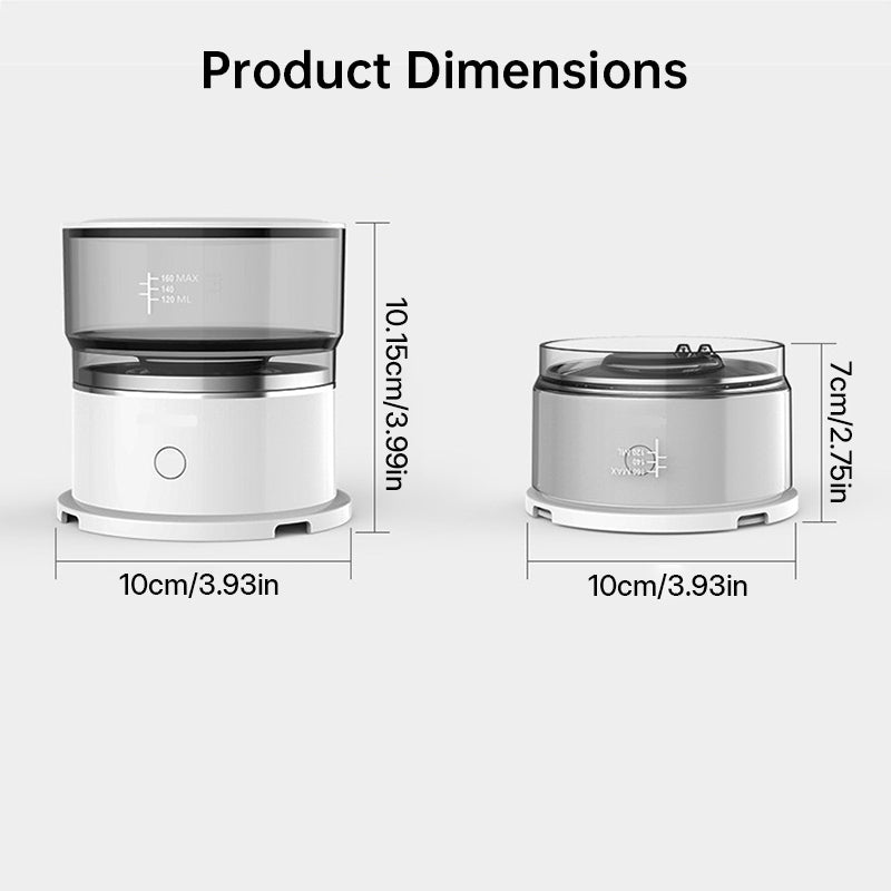 Mini Electric Coffee Grinder & Brewer – Automatic Drip Coffee Maker with Stirring Cup
