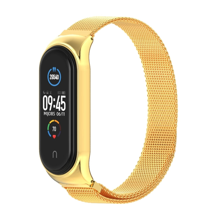 Mijobs Milan CS Metal Magnetic Watch Band for Xiaomi Mi Band 5 & 6, Host not Include