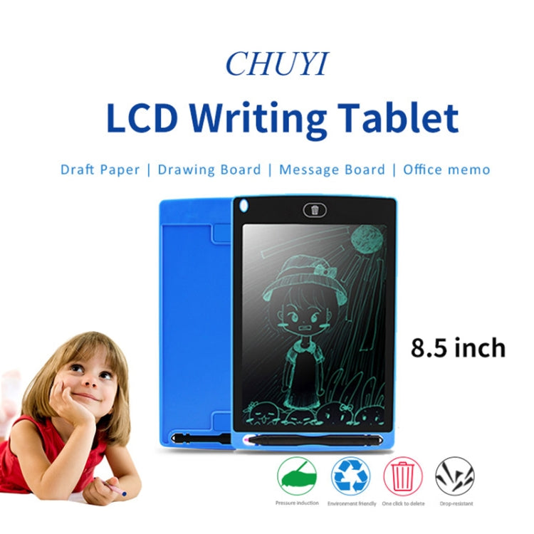 Portable 8.5 inch LCD Writing Tablet Drawing Graffiti Electronic Handwriting Pad Message Graphics Board Draft Paper with Writing Pen, 8.5 inch White, 8.5 inch Black, 8.5 inch Green, 8.5 inch Blue, 8.5 inch Red