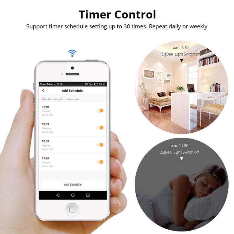 2 Buttons Intelligent Switch Smart Wall Switch, 2 Buttons