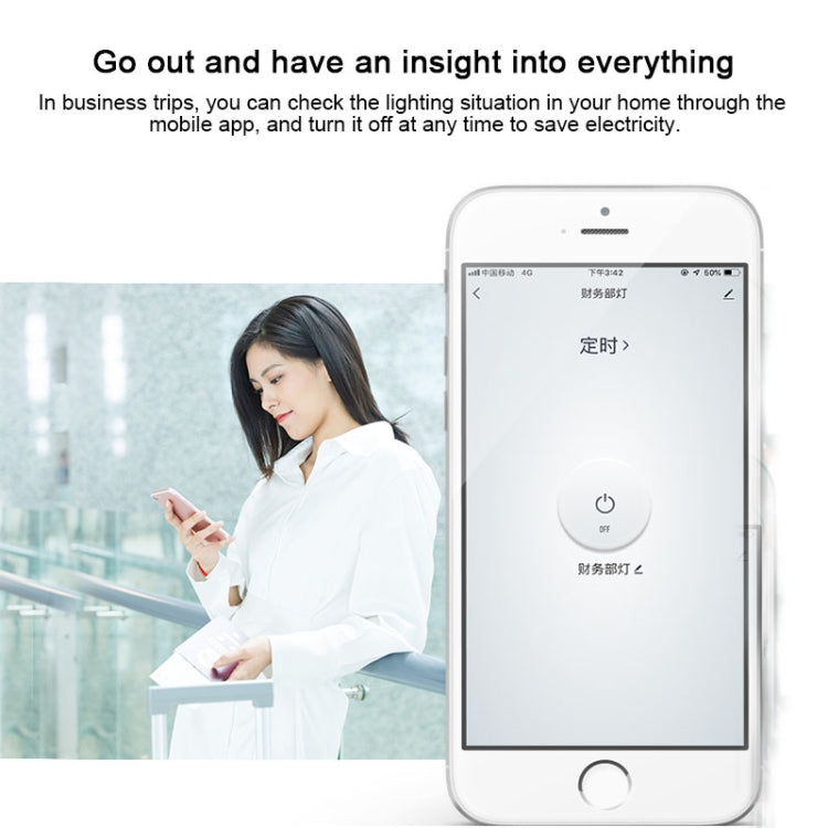 2 Buttons Intelligent Switch Smart Wall Switch, 2 Buttons