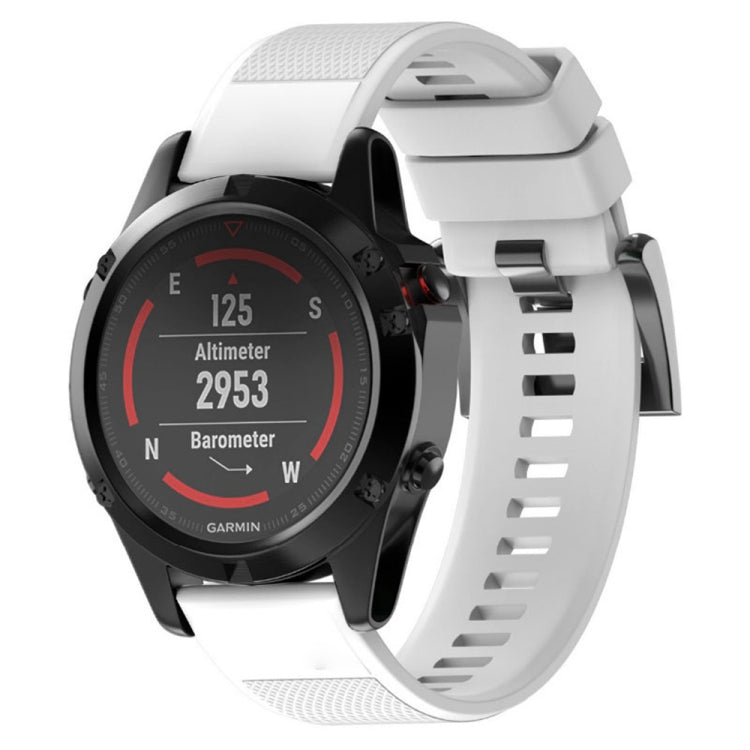 Quick Removable Silicone Watch Band for Fenix 5 22mm