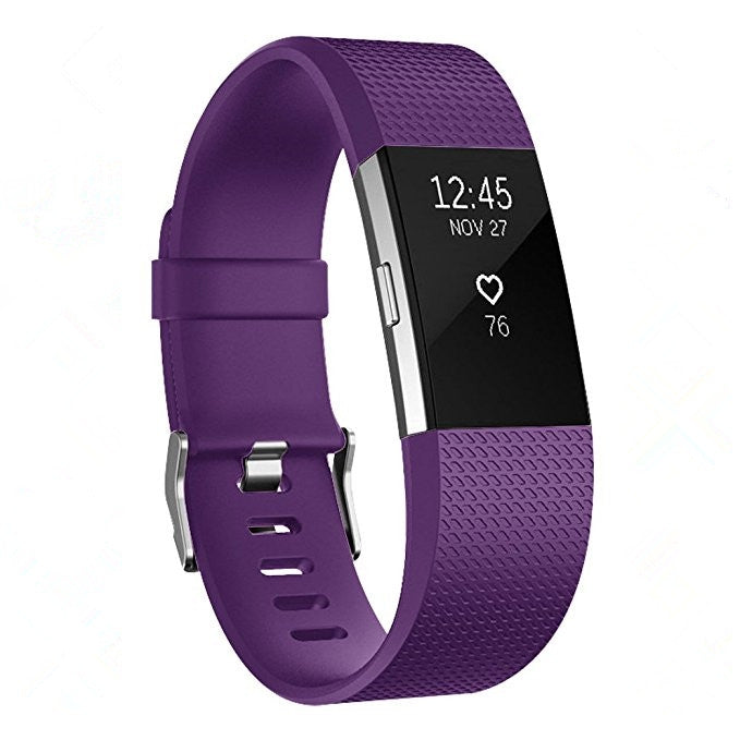 Square Pattern Adjustable Sport Watch Band for FITBIT Charge 2, Size: S, 10.5x8.5cm, S, Purple, S, Cyan, S, Pink, S, Red, S, Green, S, Rose Red, S, Grey, S, Blue, S, White, S, Aurora Blue, S, Black, S, Light Pink, S, Mint Green, Coral Red, S, Navy Blue...