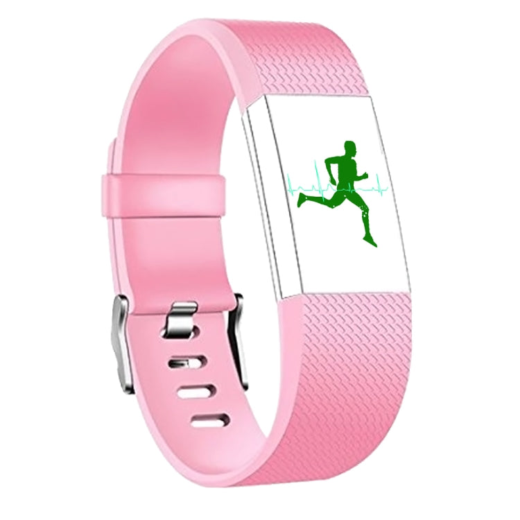 Square Pattern Adjustable Sport Watch Band for FITBIT Charge 2, Size: L, 12.5x8.5cm, L, Blue, L, White, L, Aqua Blue, L, Black, L, Light Pink, L, Light Purple, L, Mint Green, L, Coral Red, L, Navy Blue, L, Dark Purple, L, Purple, L, Cyan, L, Pink, L, R...