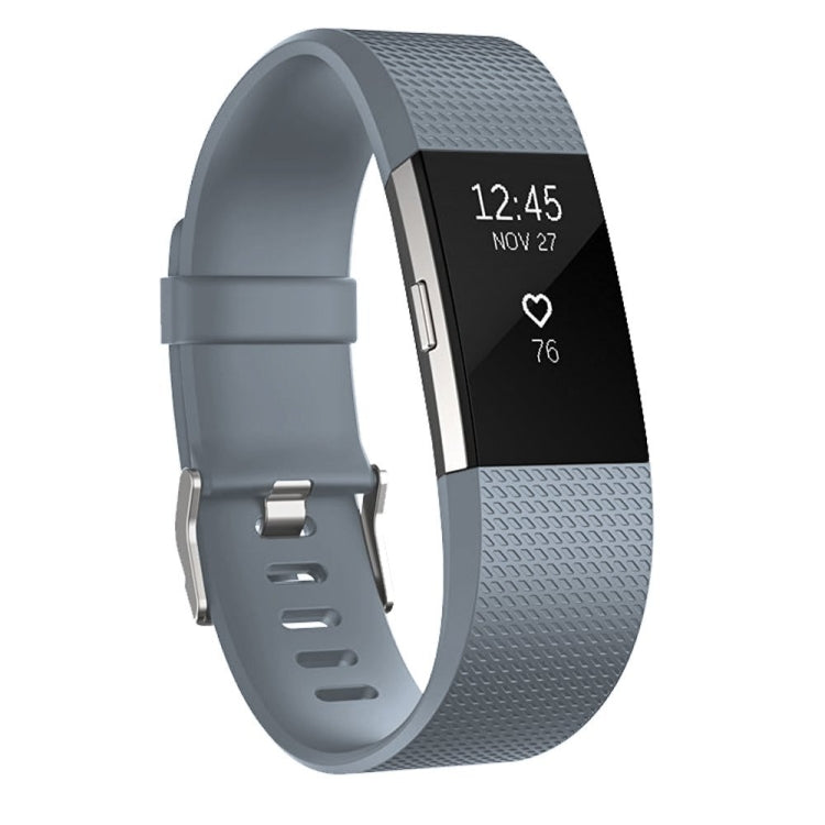 Square Pattern Adjustable Sport Watch Band for FITBIT Charge 2, Size: L, 12.5x8.5cm, L, Blue, L, White, L, Aqua Blue, L, Black, L, Light Pink, L, Light Purple, L, Mint Green, L, Coral Red, L, Navy Blue, L, Dark Purple, L, Purple, L, Cyan, L, Pink, L, R...