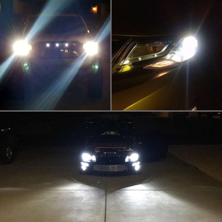 K11 1 Pair H4 12V / 75W / 6000K / 9000LM Car LED Headlight, H4