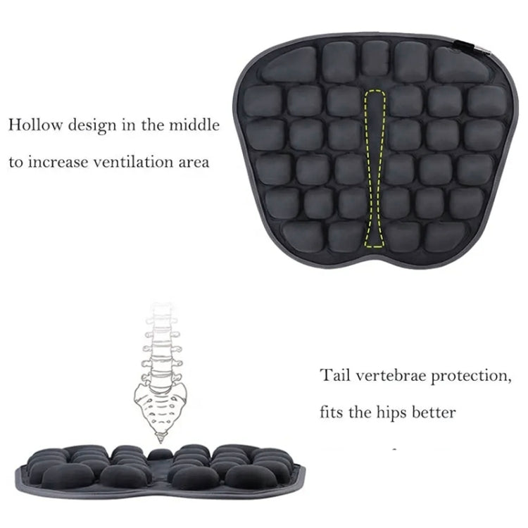 IN-SC003 Car Office Inflatable Airbag Seat Cushion, Style: Electric Water Inflatable Dual-Use, Electric Water Inflatable Dual-Use