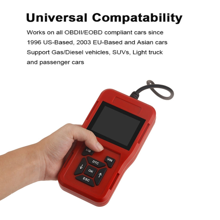 TK209 Car Mini Code Reader OBD2 Fault Detector Diagnostic Tool, TK209