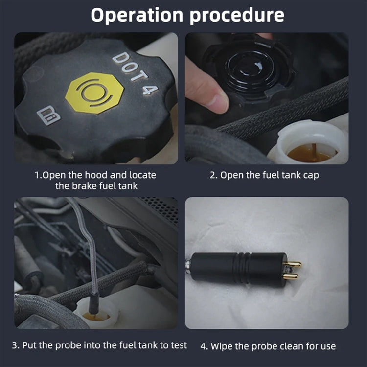 V066 Car Brake Fluid Detection Pen Moisture Tester, V066