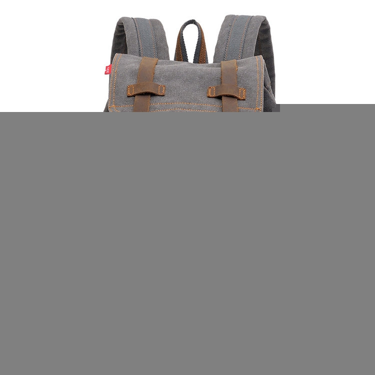 AUGUR 1039 Men Retro Canvas Backpack Shoulders Laptop Bag, 1039