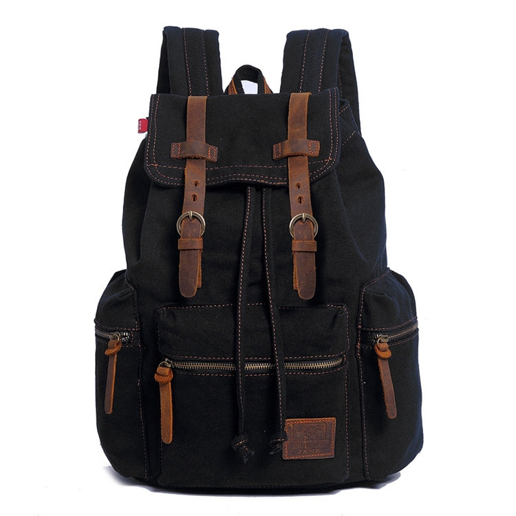 AUGUR 1039 Large Student Retro Canvas Backpack Shoulders Laptop Bag, 1039 Large