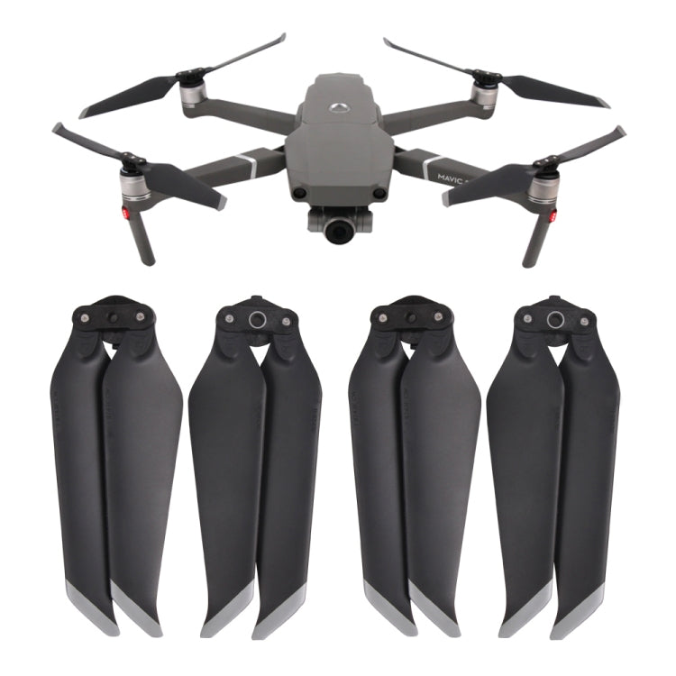2 Pairs 8743F Low Noise Quick-release Propellers for DJI Mavic 2 Pro / Zoom, For DJI Mavic 2  2 Pairs Gold, For DJI Mavic 2  2 Pairs Silver