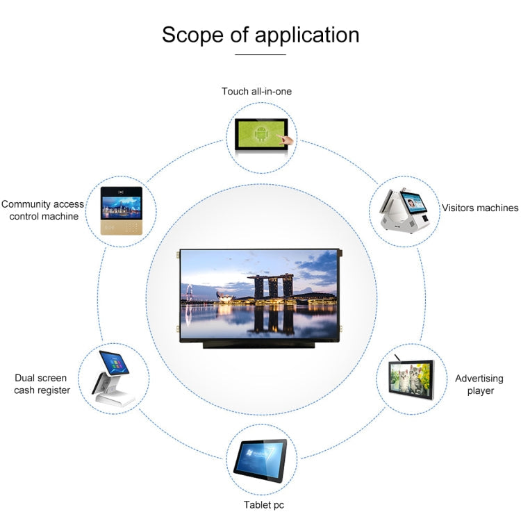 N140HCE-EN2 14 inch 30 Pin High Resolution 1920 x 1080 Laptop Screen TFT LCD Panels, N140HCE-EN2