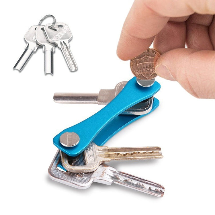 Portable Metal Key Storage Clip, (Black), (Orange), (Pink), (Green), (Grey), (Red)