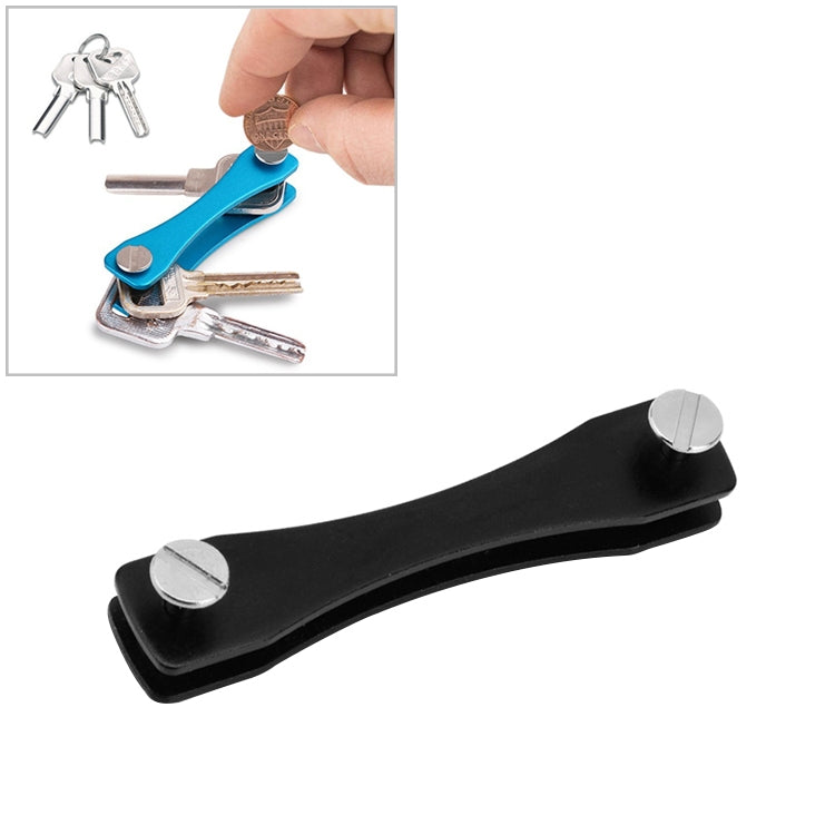 Portable Metal Key Storage Clip, (Black), (Orange), (Pink), (Green), (Grey), (Red)