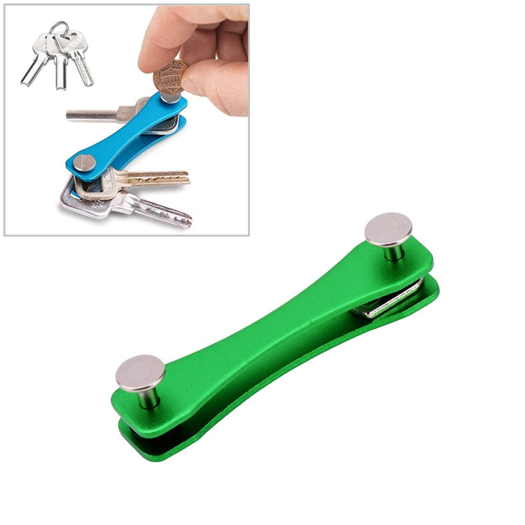 Portable Metal Key Storage Clip, (Black), (Orange), (Pink), (Green), (Grey), (Red)