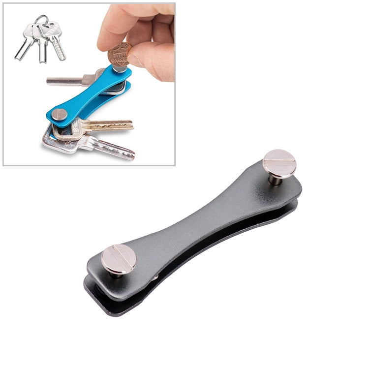 Portable Metal Key Storage Clip, (Black), (Orange), (Pink), (Green), (Grey), (Red)