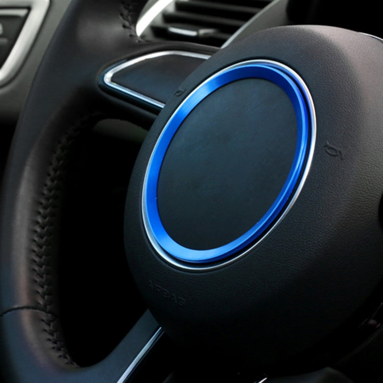 Car Aluminum Steering Wheel Decoration Ring For Audi, For Audi